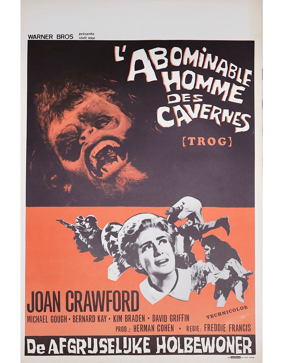 L'abominable homme des cavernes - 35x55 cm -...
