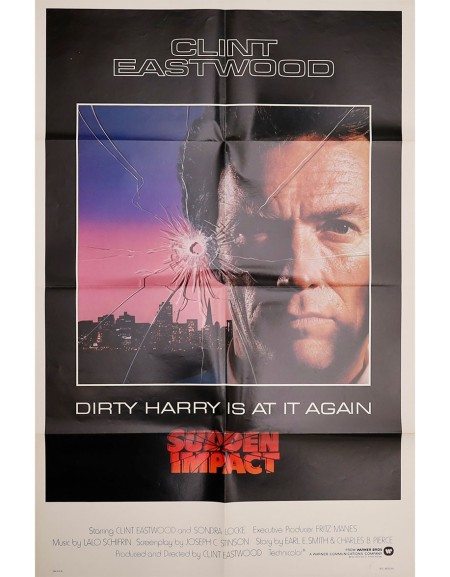 Le retour de l'inspecteur Harry - 69x104 cm - pliée