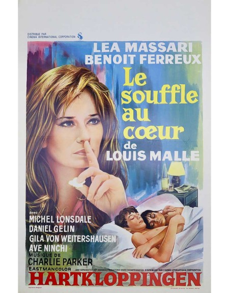 Le souffle au coeur - 35x55 cm - pliée