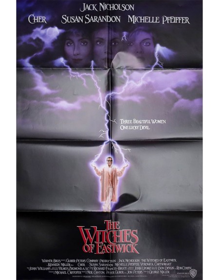 Les sorcières d'Eastwick - 69x104 cm - pliée