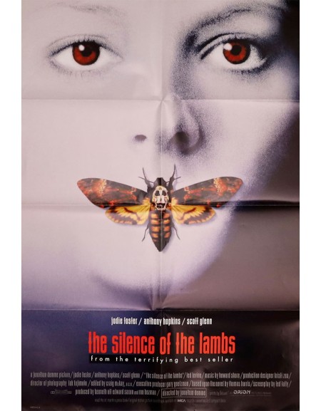 Le silence des agneaux - 69x104 cm - pliée