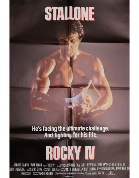 Rocky IV — affiche originale américaine 69×104 cm (1985)...