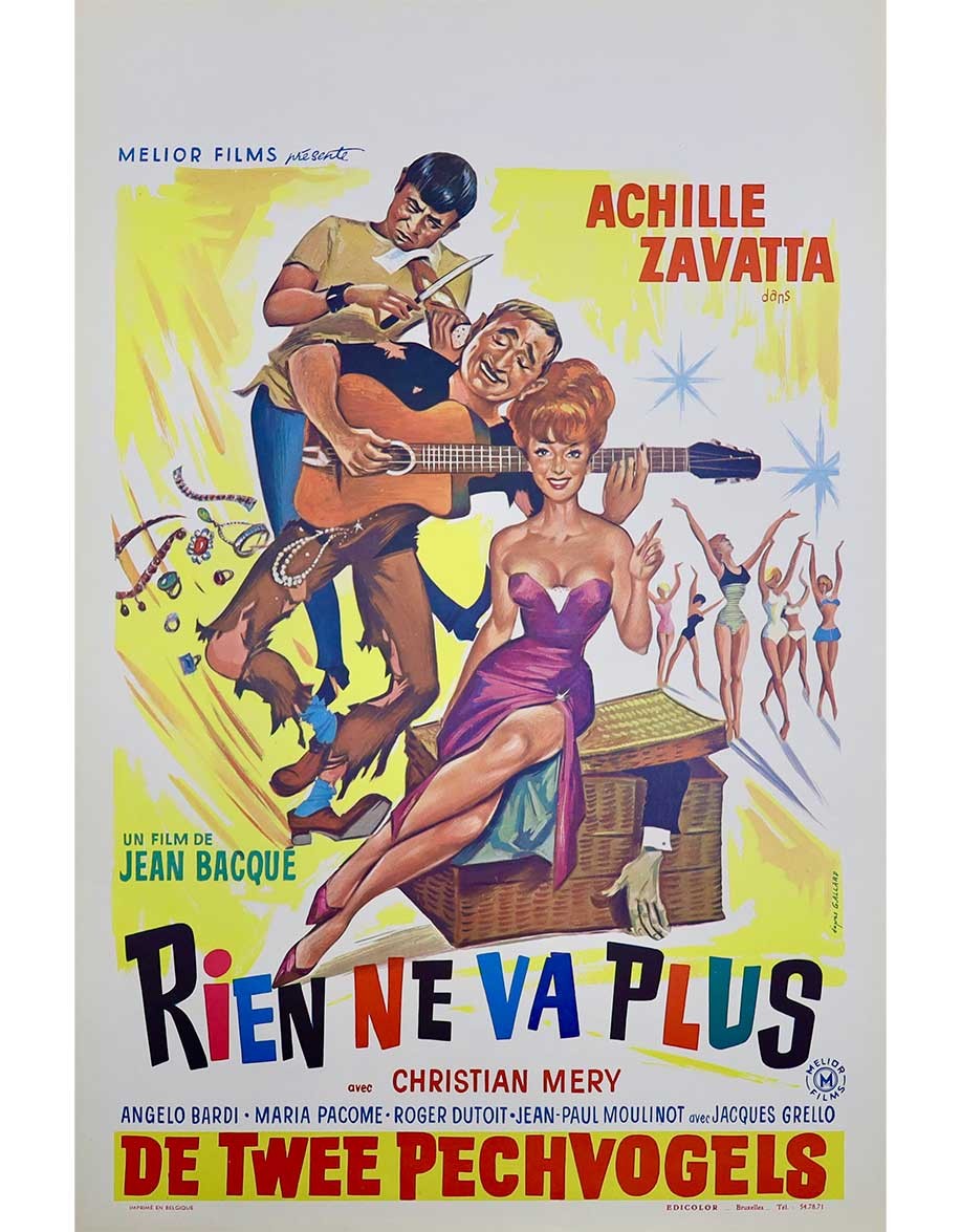 Rien ne va plus - 35x55 cm - roulée