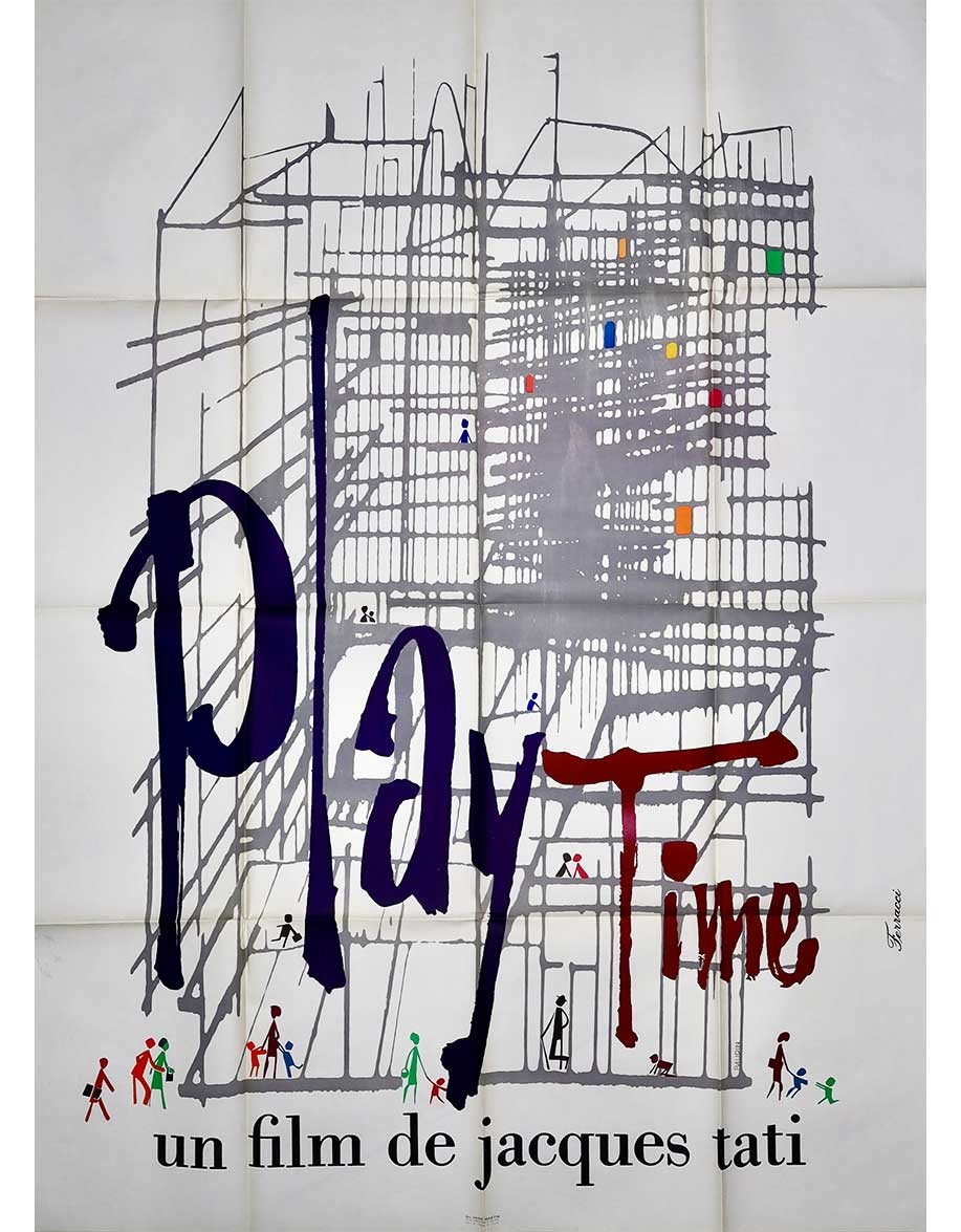 Playtime — affiche originale française 120×160...