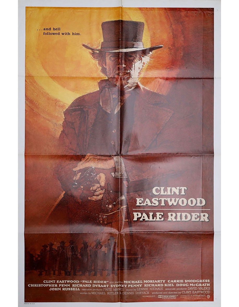 Pale Rider — affiche originale américaine...
