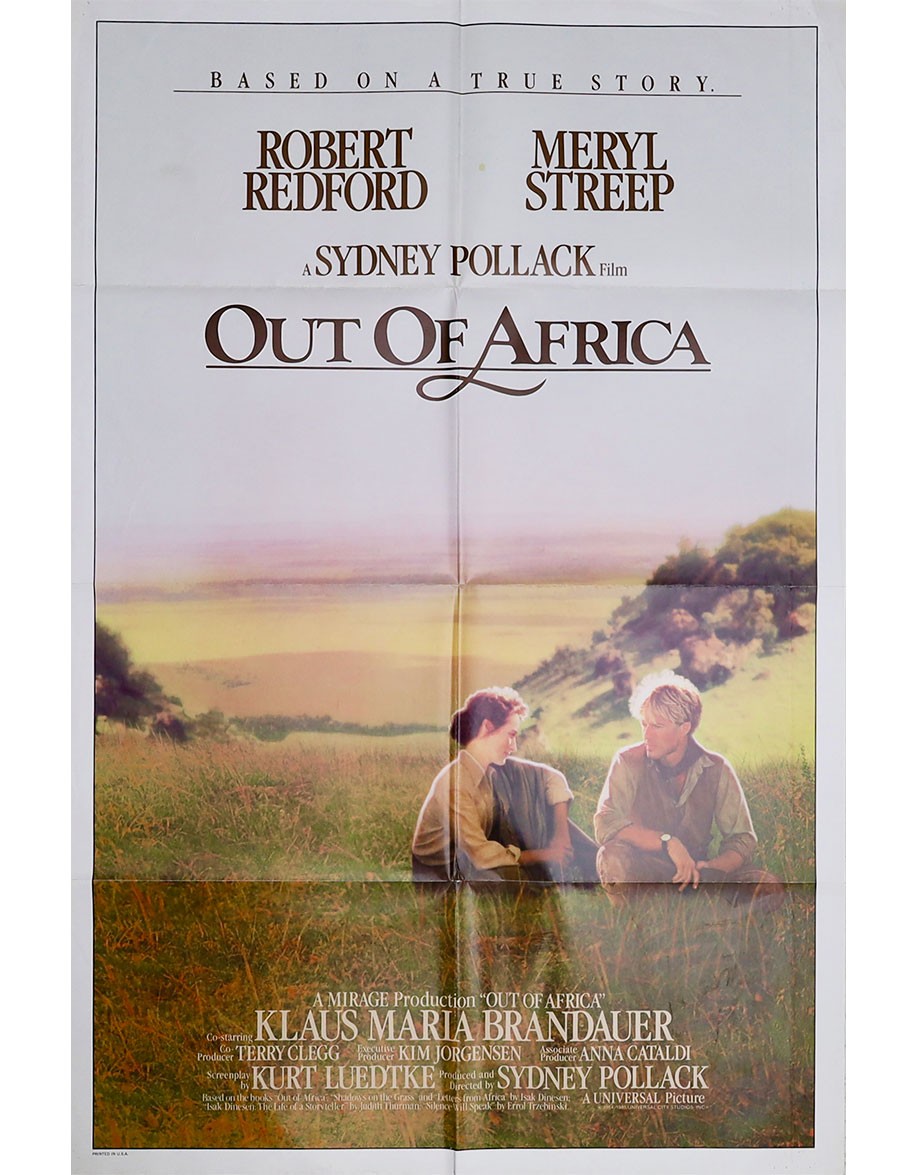 Out of Africa — affiche originale américaine...