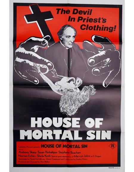 Mortelles Confessions — affiche originale américaine...
