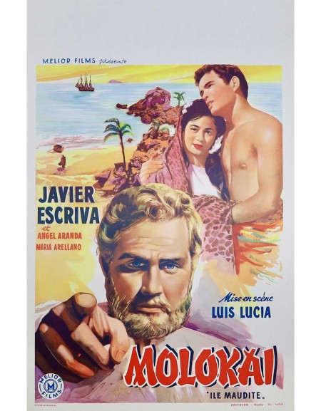 Molokai - 35x55 cm - roulée