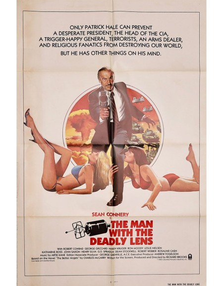 Meurtres en direct - 69x104 cm - pliée