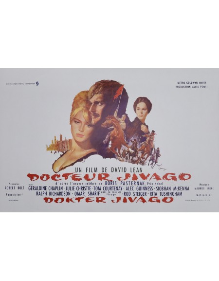 Le docteur Jivago - 55x35 cm - roulée
