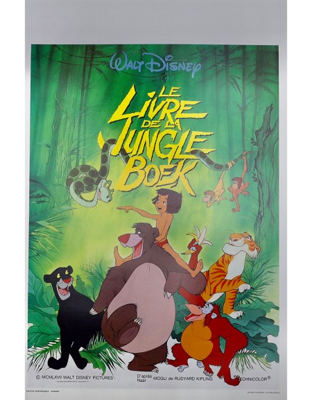 Le livre de la jungle - 35x55 cm - roulée