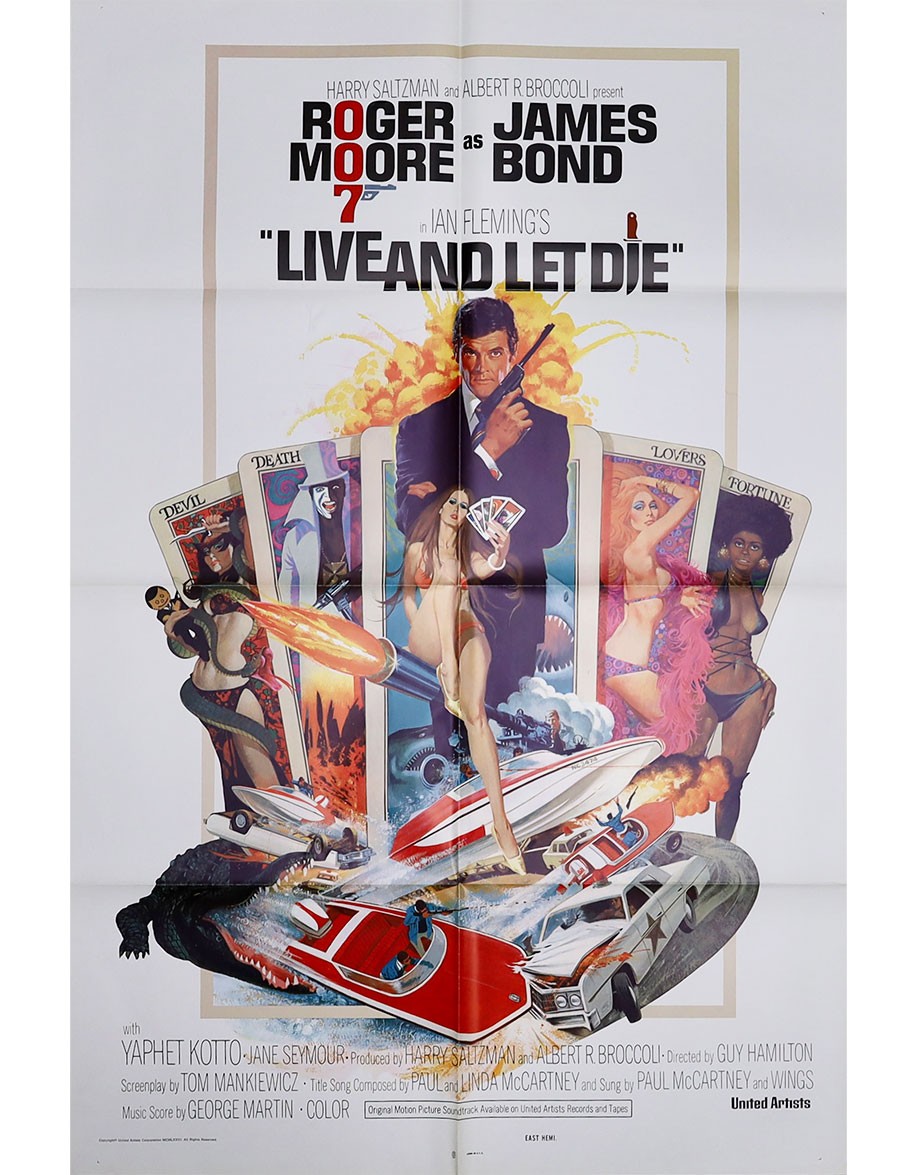 Vivre et laisser mourir — affiche originale...