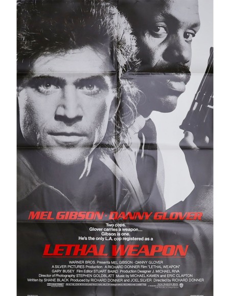 L'Arme fatale — affiche originale américaine one sheet...