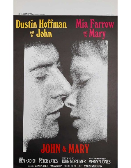 John et Mary - 35x55 cm - roulée