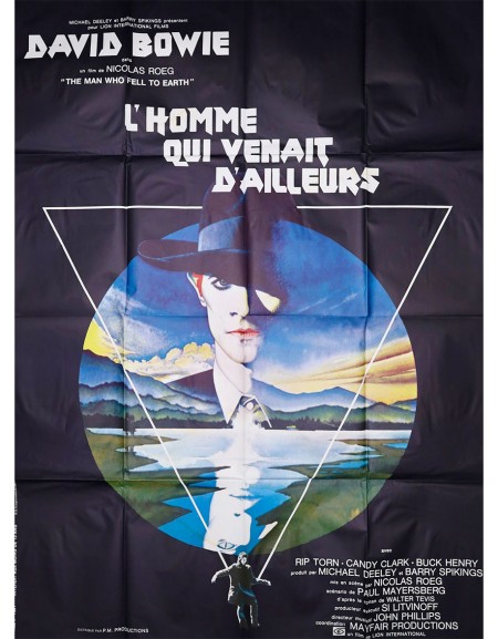 L'Homme qui venait d'ailleurs — affiche originale...