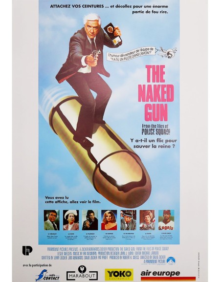 Y a-t-il un flic pour sauver la reine - 35x55 cm - roulée