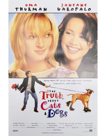 Entre chiens et chats - 40x60 cm - roulée