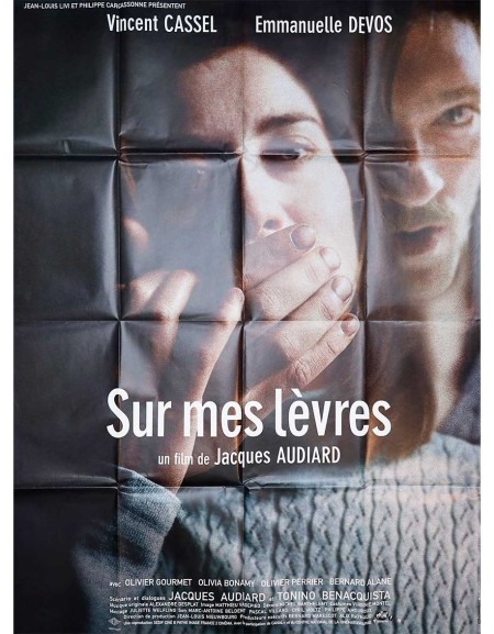 Sur mes lèvres - 120x160 cm - pliée