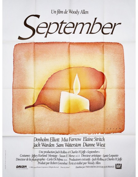 September - 120x160 cm - pliée