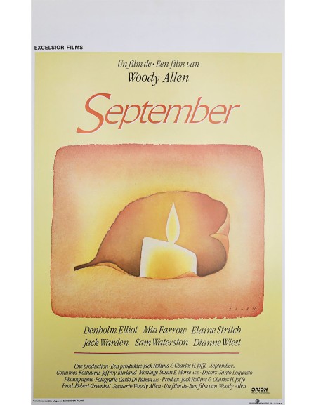 September - 35x55 cm - roulée