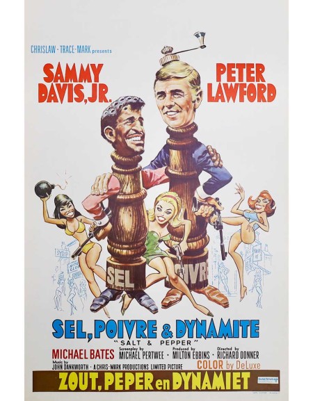 Sel, poivre et dynamite - 35x55 cm - roulée