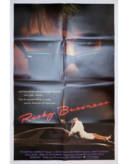 Risky business - 69x104 cm - pliée