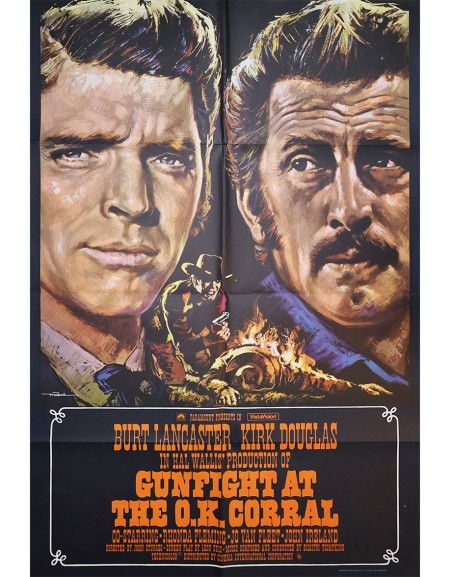 Règlements de comptes à O.K. corral - 69x104 cm - pliée