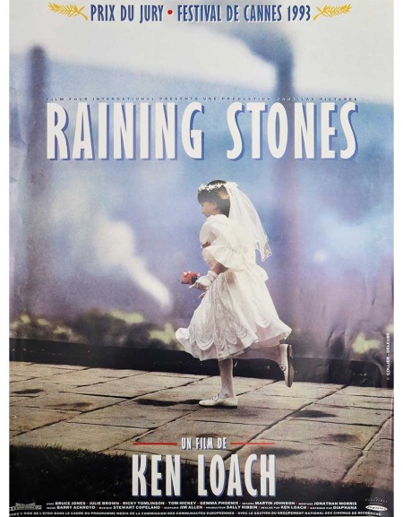 Raining stones - 40x60 cm - roulée