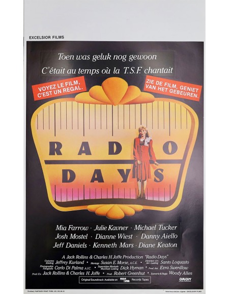 Radio days - 35x55 cm - roulée