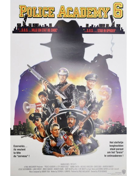 Police academy 6 - 40x60 cm - roulée