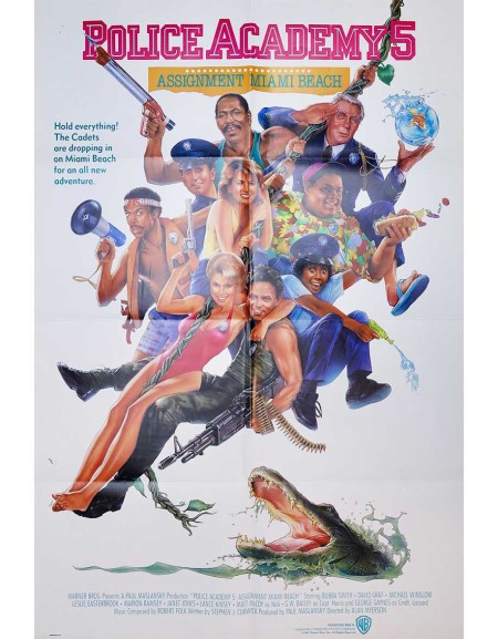 Police Academy 5 - 69x104 cm - pliée