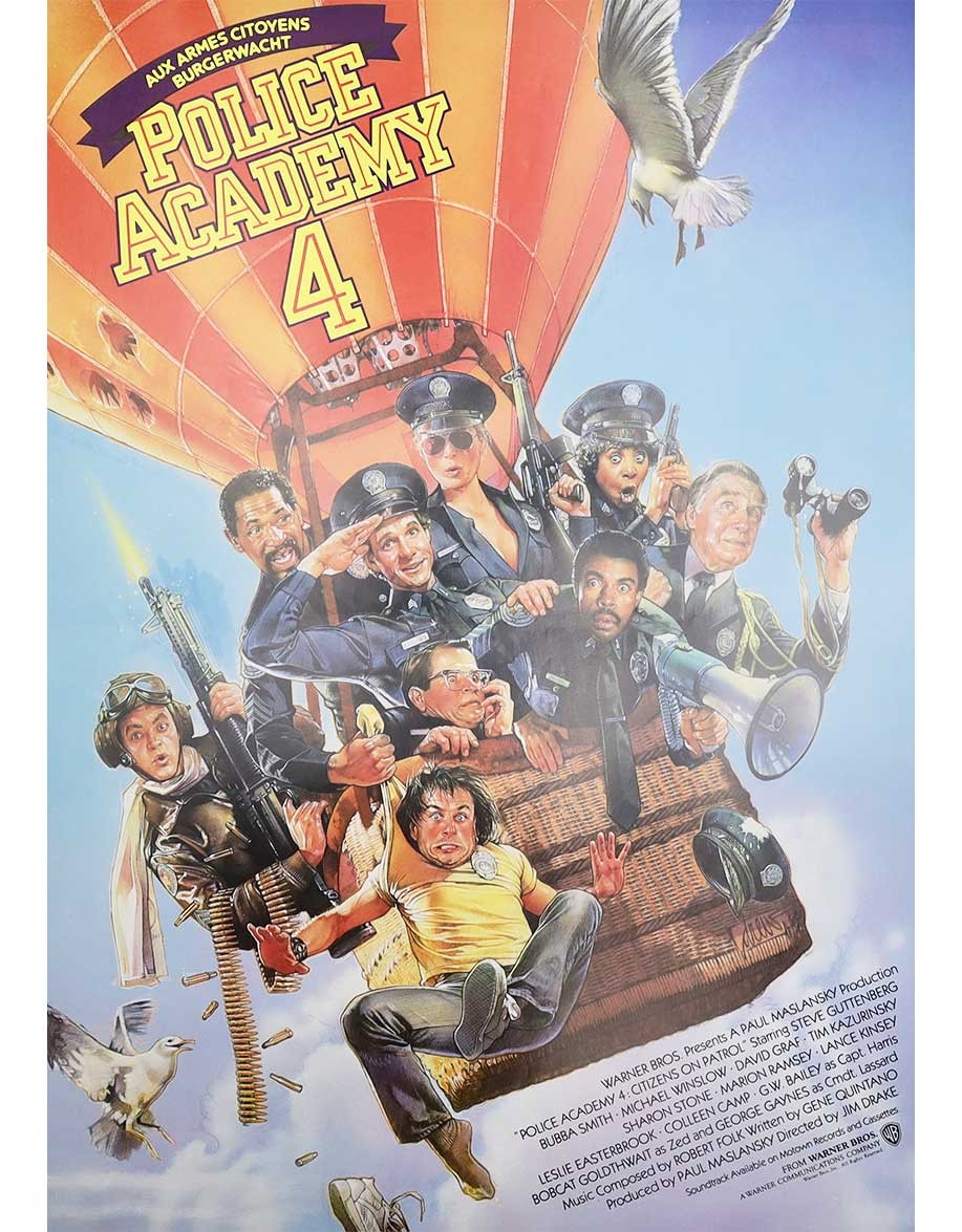 Police Academy 4 - 40x60 cm - roulée