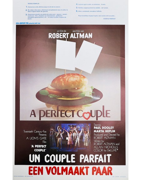 Un couple parfait - 35x55 cm - roulée