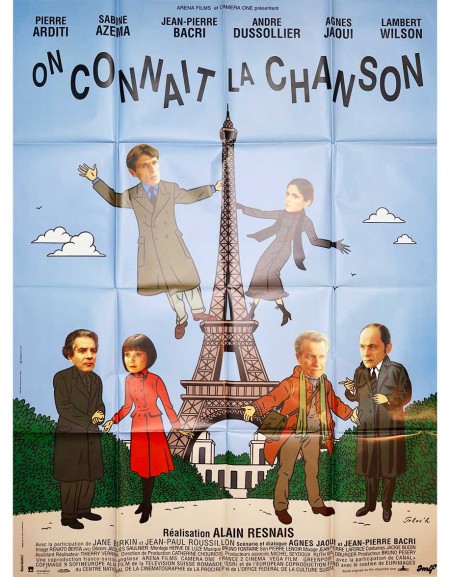 On connait la chanson - 120x160 cm - pliée