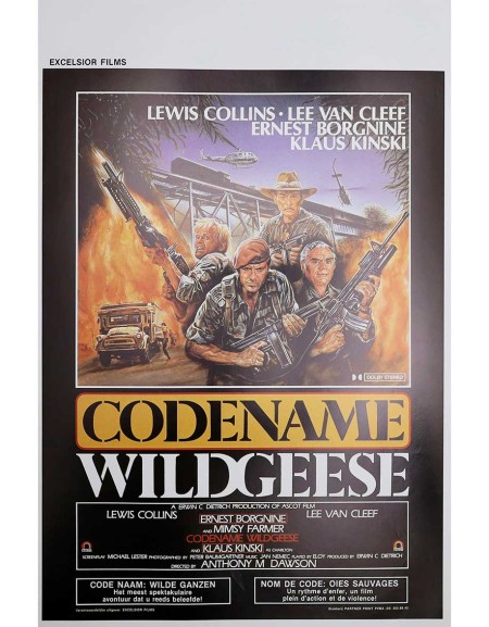 Nom de code : oies sauvages - 35x55 cm - roulée