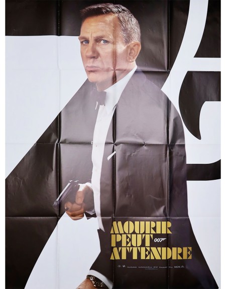 Mourir peut attendre - 120x160 cm - pliée