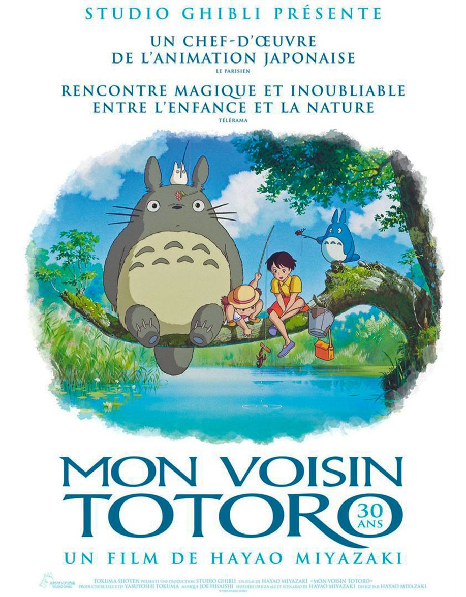 Mon Voisin Totoro — affiche originale 40×53 cm...