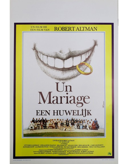 Un mariage - 35x55 cm - roulée