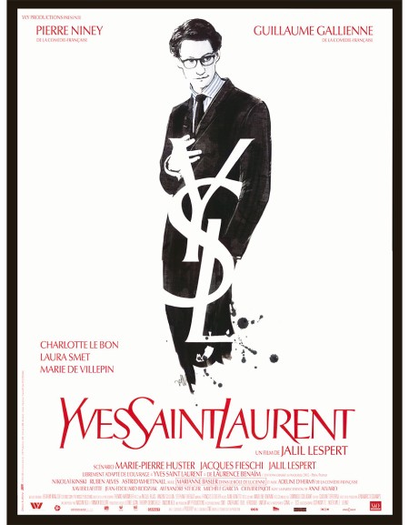 Yves Saint Laurent — affiche originale française 40x53 cm...