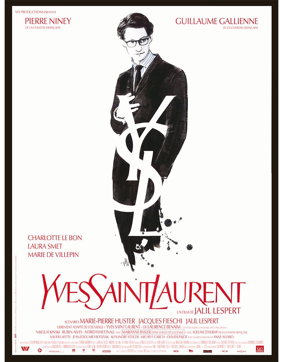 Yves Saint Laurent — affiche originale...