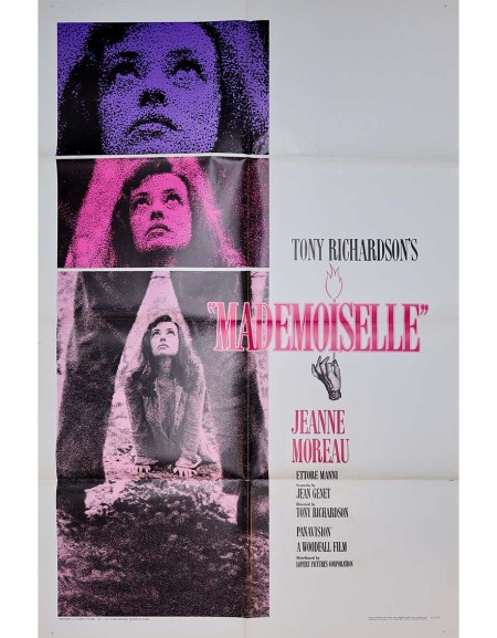 Mademoiselle - 69x104 cm - pliée