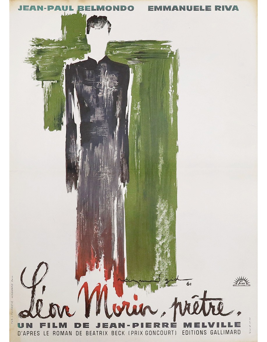 Léon Morin, Prêtre — affiche originale...