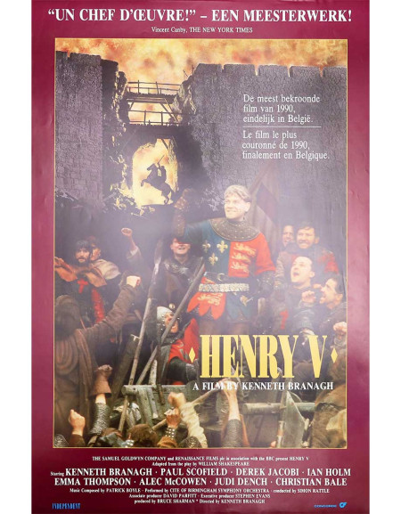 Henry V - 40x60 cm - roulée