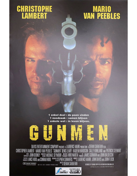 Deux doigts sur la gâchette - 40x60 cm - roulée