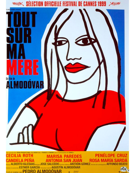 Tout sur ma mère — affiche originale française 40×53 cm...