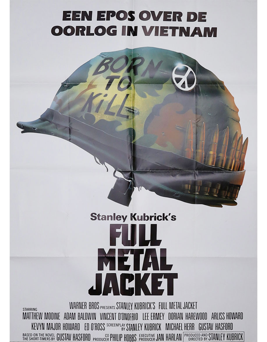Full Metal Jacket — affiche originale...