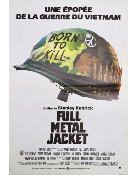 Full metal jacket - 40x60 cm - pliée