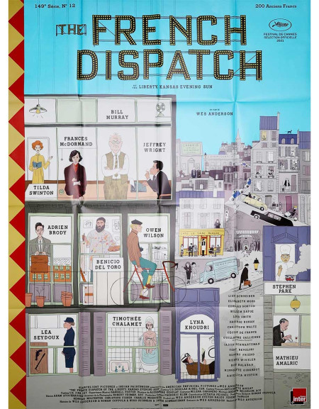 The French Dispatch - 120x160 cm - pliée