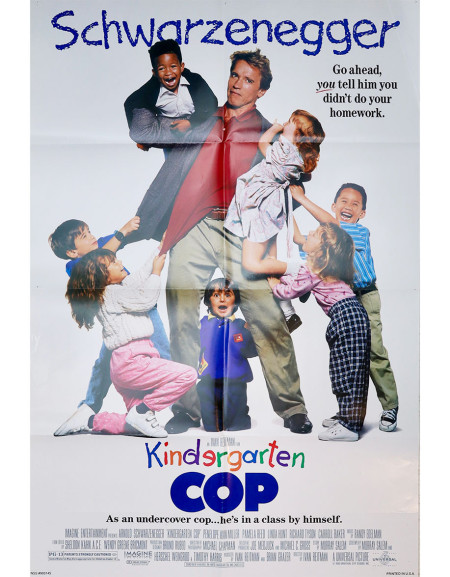 Un flic à la maternelle - 69x104 cm - pliée