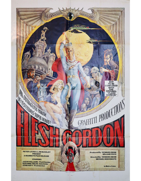 Flesh Gordon — affiche originale américaine 69×104 cm...